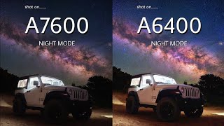 The New Sony A6700 VS Sony A6400  NIGHT MODE  Camera Test [upl. by Drusilla]