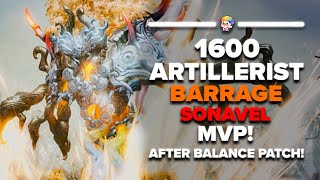 Lost Ark 1600 NEW Barrage Artillerist  Sonavel 42 Cruel Fighter [upl. by Kristie]