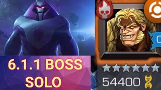 Act 611 Sabretooth boss the best counter nimrod mcoc marvelcontestofchampions hindi [upl. by Atinet]