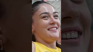 Zehra Gunes 💞 beautiful smile volleyball viral shortvideo [upl. by Woods]