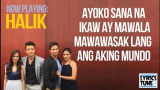 Halik  Aegis lyrics Halik Teleserye OST 2018 [upl. by Asial]