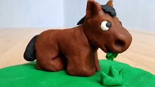 Wir kneten ein Pferd  Play Doh Horse [upl. by Intosh785]