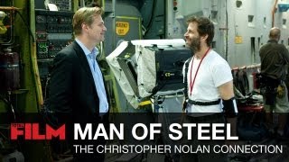 Zack Snyder and Man Of Steel Cast On Christopher Nolan [upl. by Nodnelg]