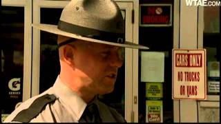 Gas Station Robber Threatens Clerk With Box Cutter [upl. by Kayla980]