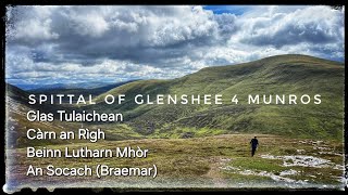 Spittal of Glenshee 4 Munros [upl. by Linskey477]