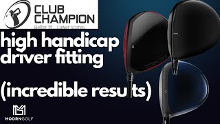 CLUB CHAMPION  HIGH HANDICAP DRIVER FITTING [upl. by Talbot]