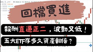 股市回檔最需要，00631L正二與熱門ETF大整理，0050，00713，00878，0056 [upl. by Azial]