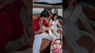 Car mein romance ho rha dosto🤣🤪ytshorts coplegoals shorts khwahishgal [upl. by Poock99]