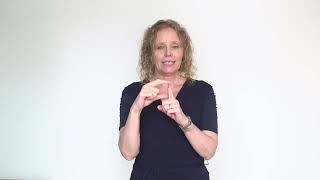 Learn British Sign Language BSL  alphabet  Visual Support For All [upl. by Gerge]