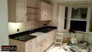 KITCHEN DOORS REFURBISHMENT  Restoring pine kitchen cupboards [upl. by Canotas]