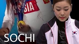 Sochi Scandal in a nutshell  김연아 Yuna Kim Adelina Sotnikova Scandal [upl. by Nairadas]