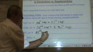 Chemistry Tutorial 103a Colligative Properties Part 1 [upl. by Iblok]