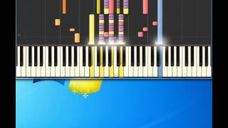 Curtis Mayfield Move On Up Piano tutorial by Synthesia [upl. by Hanny]