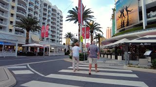 Gold Coast  Australia  Broadbeach Walk [upl. by Nauqyt20]