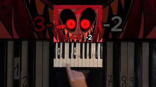 Stayed Gone Hazbin Hotel Alastors Part Piano Tutorial [upl. by Eki463]