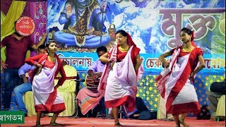 Bashi Bajay Kanai  বাঁশি বাজায় কানাই  Group Dance  Shrabani Nela [upl. by Horodko737]