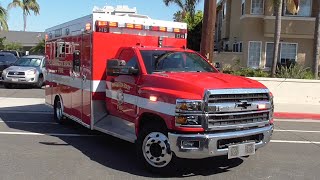 Huntington Beach Fire Dept NEW ET41 Transporting [upl. by Cory]