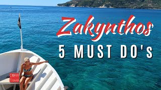 5 MUST DOs in Zante Greece 🇬🇷 on First Time in Zakynthos 2024  Greece Solo Travel [upl. by Llerdnam]