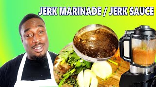 How to make Jamaican Jerk Marinade The Best Jerk Sauce Recipe [upl. by Akalam648]