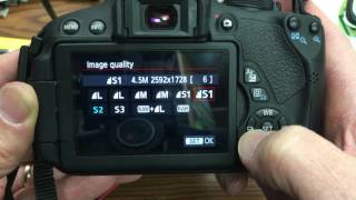 How to set image quality on your Canon dSLR [upl. by Nilrak]