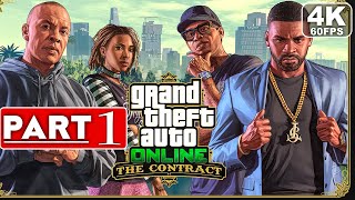 GTA 5 ONLINE The Contract DLC Gameplay Walkthrough Part 1 4K 60FPS PC ULTRA  No Commentary [upl. by Haines]