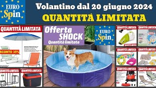 nuovo volantino EUROSPIN dal 20 al 30 giugno ✅ Offerte Quantità Limitata 🔥 Promozioni casa animali [upl. by Mapes890]