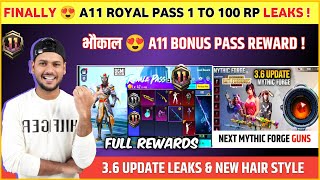 OMG 😍 A11 Royal Pass is Here  Next Mythic Forge Leaks  A11 Royal Pass Bgmi  Next Royal Pass Bgmi [upl. by Harden]