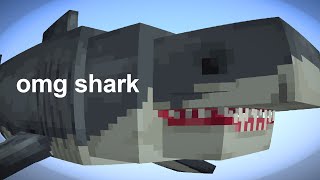 OMG Minecraft Shark [upl. by Swain]