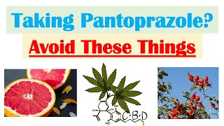 What To Avoid When Taking Pantoprazole amp Omeprazole  Foods Natural Supplements Medications [upl. by Sherm]