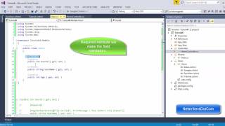 ASPNET MVC Tutorial 7  Using Data Annotations Part 1 [upl. by Atnomed]