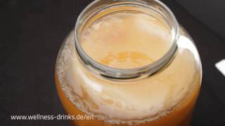 See A Kombucha Mother Giving Birth to A Baby SCOBY – 16 Days’ Time Lapse Video [upl. by Bettye652]