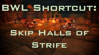 WoW Guide Blackwing Lair shortcut [upl. by Annahaj]