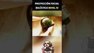 Mascaras Antibalas de NIVEL IV sabiasque tactical policia [upl. by Eiramnerual]