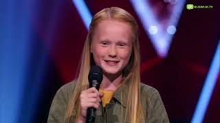 01042019  Rijswijk  Roos Steenbergen is door naar de volgende ronde van The Voice Kids [upl. by Mcgraw]