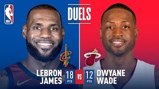 Dwyane Wade vs LeBron James 3 vs 23 [upl. by Spurgeon]