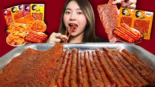 MUKBANG LATIAO SNACK VIRAL DI TIKTOK‼️ NYESEL BARU NYOBAIN SEKARANG😭 [upl. by Etnovahs]