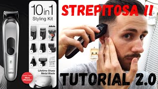 INFALLIBILE Come tagliarsi i capelli DA SOLI 20 Barber Tutorial Dettagliato con Braun MGK7220 [upl. by Reamy148]