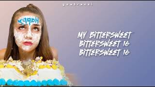 Piper Rockelle  Bittersweet 16  lyrics [upl. by Susi]