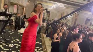 Taulant Bajraliu amp Yllka Kuqi at Bashkim and Jasmina’s wedding 🔥🔥🔥 [upl. by Eenert]