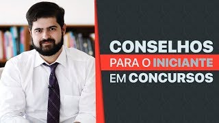 Conselhos para o iniciante em concursos  Fernando Mesquita [upl. by Robertson]