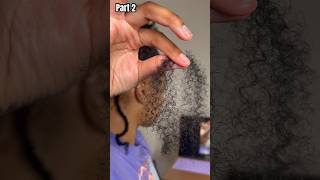 Mini Twist on4C hair Part2 4chair 4chairstyles naturalhair minitwists shorts naturalhairstyles [upl. by Thekla289]