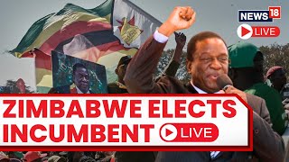 Zimbabwe Elections 2023  Emmerson Mnangagwa Wins Zimbawe Elections  Zimbabwe President Live [upl. by Lorita]