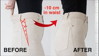 DIY Jagrandis un jean à la taille [upl. by Fruin]