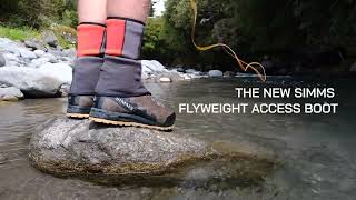 The New Simms Flyweight Access Lightweight Wading Boot [upl. by Brittne467]