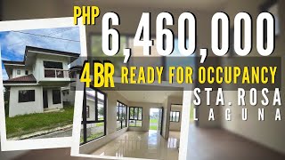 SOLD RFO 4BR Single Detached House amp Lot in Sta Rosa Laguna • Villa Anthurium  House Tour 2023 [upl. by Naeruat]