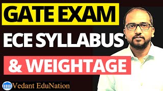 GATE ECE 2021 SYLLABUS AND WEIGHTAGE  GATE 2021 Subjectwise marks distribution [upl. by Nyladnar]