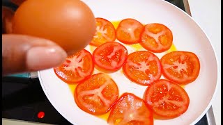 Do you have eggs and tomatoes at home Easy and very tasty quick breakfast recipes [upl. by Auohc817]