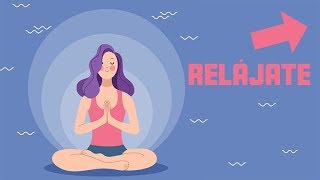 TALLER DE RELAJACIÓN para JÓVENES  💆‍♂️ RELAJARSE en 5 MINUTOS 💆‍♀️ [upl. by Caia]