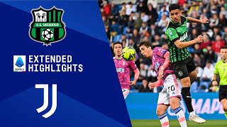 Sassuolo vs Juventus Extended Highlights  Serie A  CBS Sports Golazo [upl. by Nanyt]