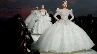 Julia Kontogruni Bridal Spring 2023  Barcelona Bridal Fashion Week [upl. by Richart]